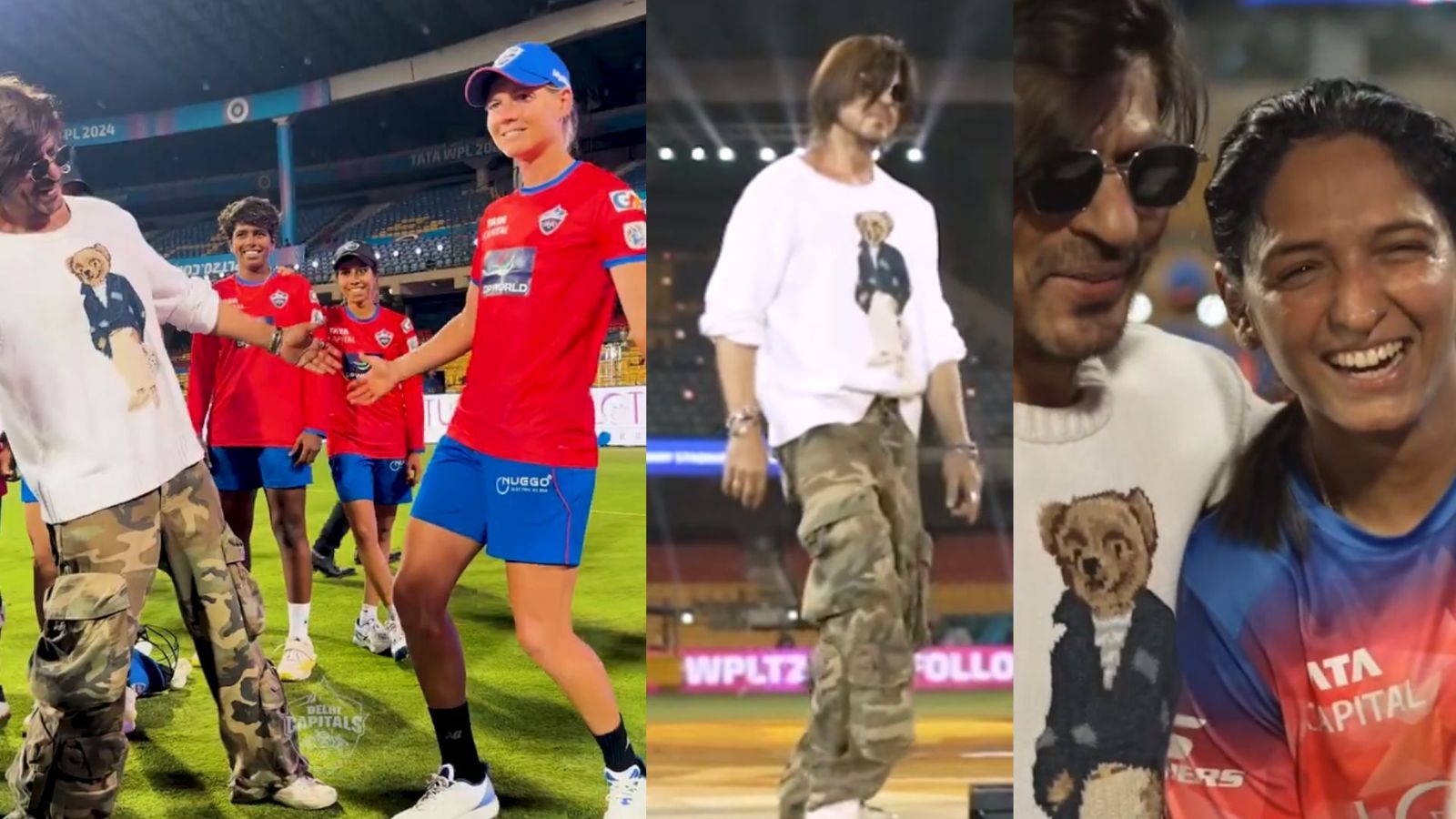 WPL 2024, Shahrukh Khan : शाहरुख़ खान ने वीमेंस प्रीमियर लीग के आगाज से पहले मेग लैनिंग को सिखाया SRK स्टाइल, Video हुआ वायरल WPL 2024, Shahrukh Khan : शाहरुख़ खान ने वीमेंस प्रीमियर लीग के आगाज से पहले मेग लैनिंग को सिखाया SRK स्टाइल, Video हुआ वायरल