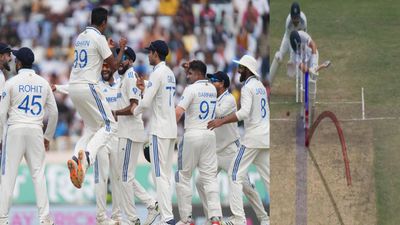 Ranchi Test में थर्ड अंपायर के फैसले ने फिर उठाए सवाल, जो रूट को आउट देने पर बवाल, इंग्लैंड के ड्रेसिंग रूम में लगा जमघट जो रूट (दाएं) को आर अश्विन की गेंद पर आउट दिया गया.