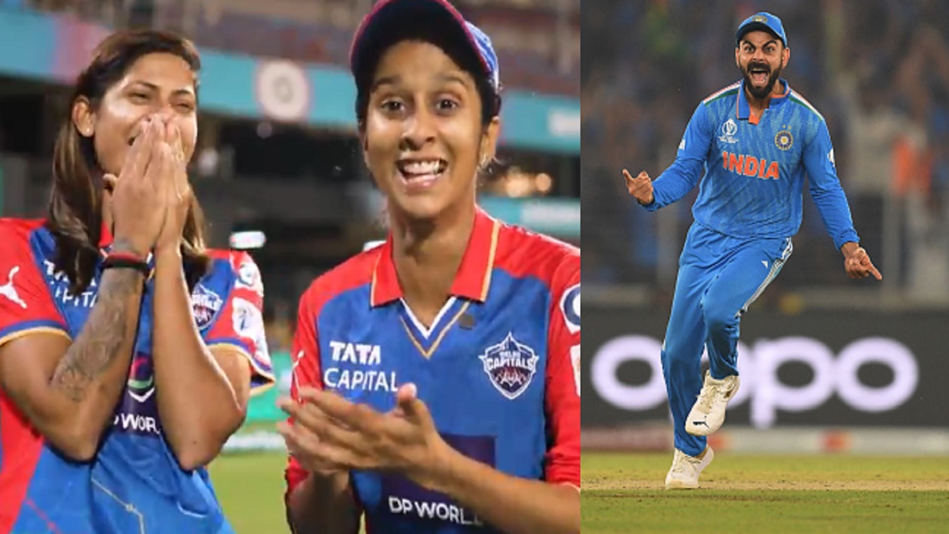 WPL 2024: विराट कोहली के खास वीडियो से भरी पड़ी है महिला गेंदबाज की यूट्यूब हिस्‍ट्री, जेमिमा रोड्रिग्‍स ने ऑन कैमरा अचानक खोला साथी खिलाड़ी का राज, Video