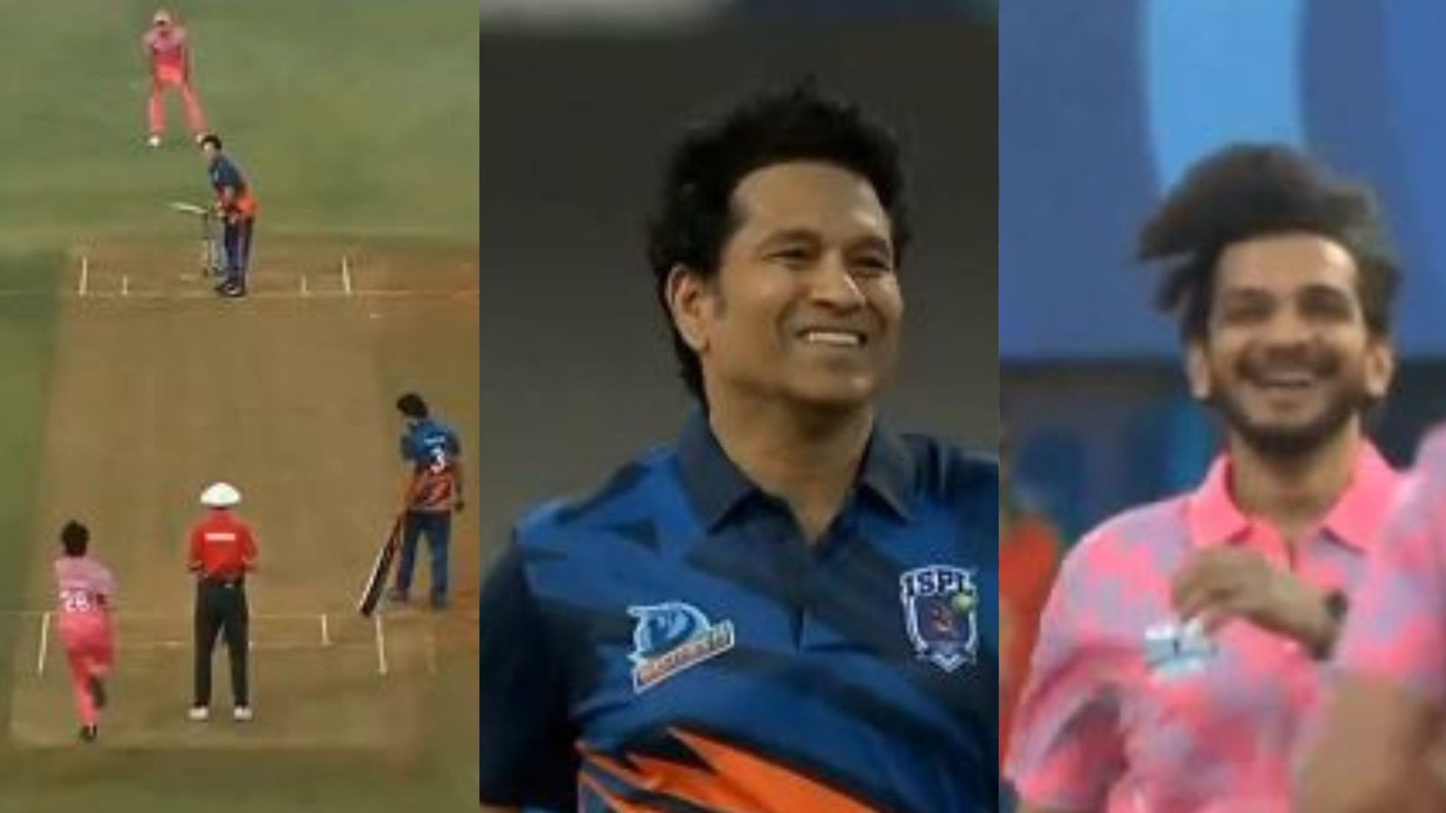 ISPL 2024: बिग बॉस विजेता और कॉमेडियन मुनव्वर फारूकी ने सचिन तेंदुलकर को किया आउट, पूरा स्टेडियम हो गया खामोश, VIDEO ISPL 2024: बिग बॉस विजेता और कॉमेडियन मुनव्वर फारूकी ने सचिन तेंदुलकर को किया आउट, पूरा स्टेडियम हो गया खामोश, VIDEO