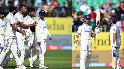 IND vs ENG: कुलदीप- अश्विन की फिरकी की मार से अंग्रेज पहले दिन पस्त, रोहित- जायसवाल की फिफ्टी, 218 रन के जवाब में भारत 83 रन पीछे भारतीय क्रिकेट टीम