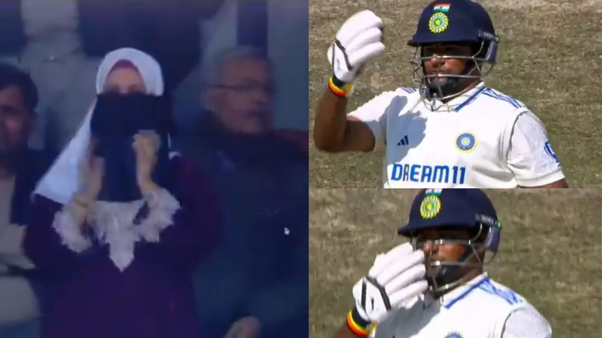 IND vs ENG, Sarfaraz Khan : सरफराज खान ने पहाड़ और वादियों के बीच फिफ्टी ठोक बेगम पर लुटाया प्यार, Flying Kiss देने पर पत्नी का रिएक्शन वायरल