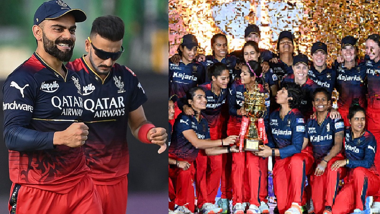 WPL 2024: विराट कोहली का RCB की ऐतिहासिक जीत पर पहला रिएक्शन, स्मृति मांधना की सेना को दिया 'स्पेशल नाम' WPL 2024: विराट कोहली का RCB की ऐतिहासिक जीत पर पहला रिएक्शन, स्मृति मांधना की सेना को दिया 'स्पेशल नाम'