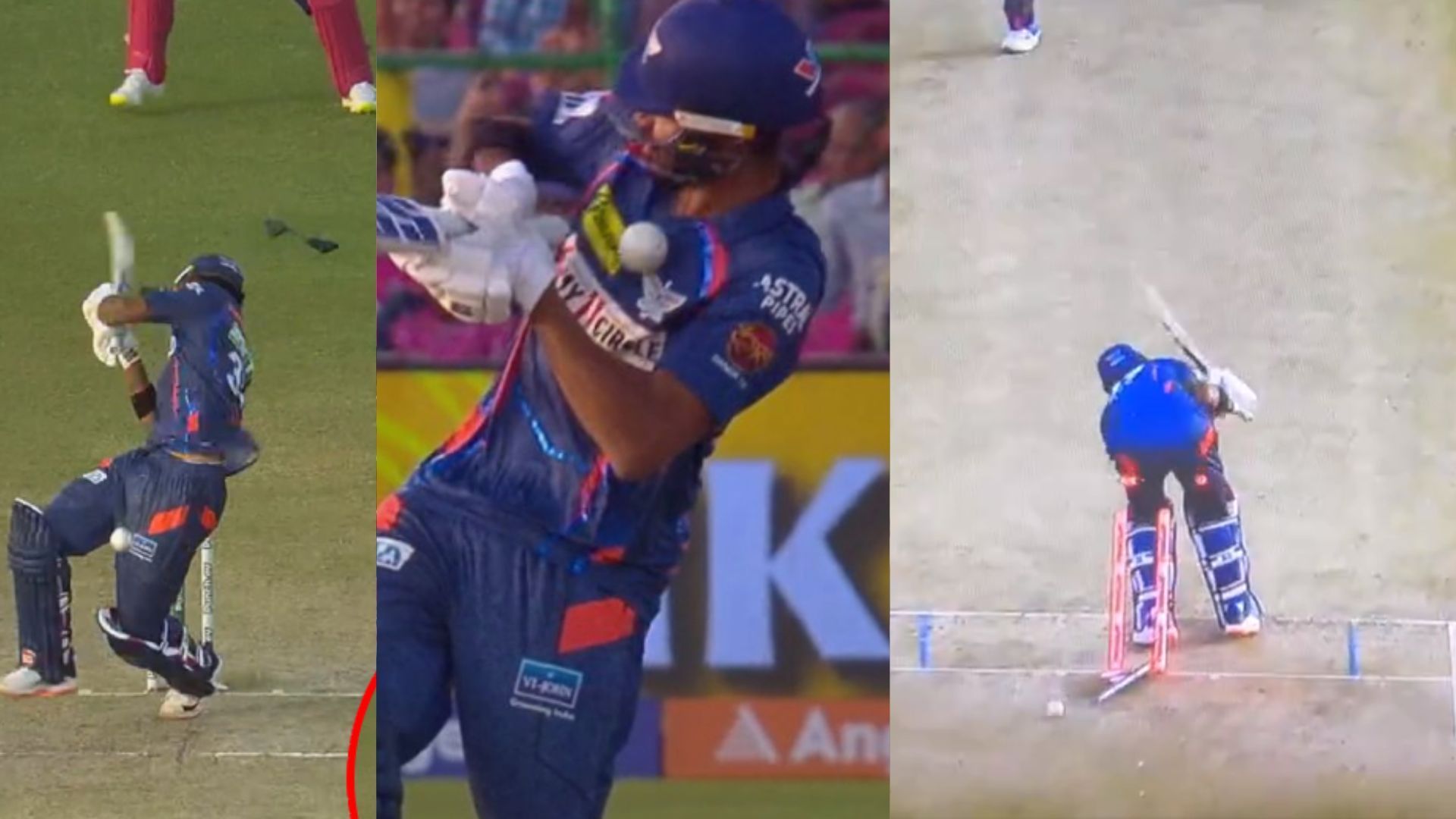 RR vs LSG, Trent Boult : देवदत्त पडिक्कल का पहले घातक बाउंसर से तोड़ा हेलमेट, बोल्ट ने फिर अगली गेंद पर उखाड़ा स्टंप, Video हुआ वायरल! 
