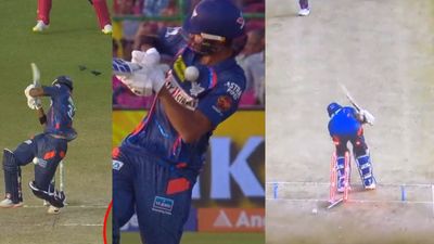 RR vs LSG, Trent Boult : देवदत्त पडिक्कल का पहले घातक बाउंसर से तोड़ा हेलमेट, बोल्ट ने फिर अगली गेंद पर उखाड़ा स्टंप, Video हुआ वायरल! लखनऊ के बल्लेबाज देवदत्त पडिक्कल के हेलमेट पर लगती ट्रेंट बोल्ट की बाउंसर