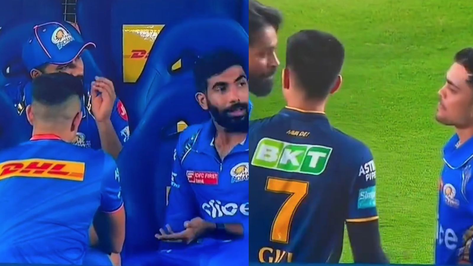 IPL 2024, GT vs MI : रोहित-बुमराह और हार्दिक-किशन के क्या दो खेमों में बंट चुकी है मुंबई इंडियंस? इस Video ने बढ़ाई फैंस की टेंशन IPL 2024, GT vs MI : रोहित-बुमराह और हार्दिक-किशन के क्या दो खेमों में बंट चुकी है मुंबई इंडियंस? इस Video ने बढ़ाई फैंस की टेंशन