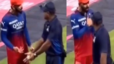 IPL 2024: विराट कोहली और अंपायर की बीच जमकर बहस, No Ball को लेकर RCB के पूर्व कप्तान ने खोया आपा, Video नो बॉल को लेकर अंपायर से बात करते विराट कोहली