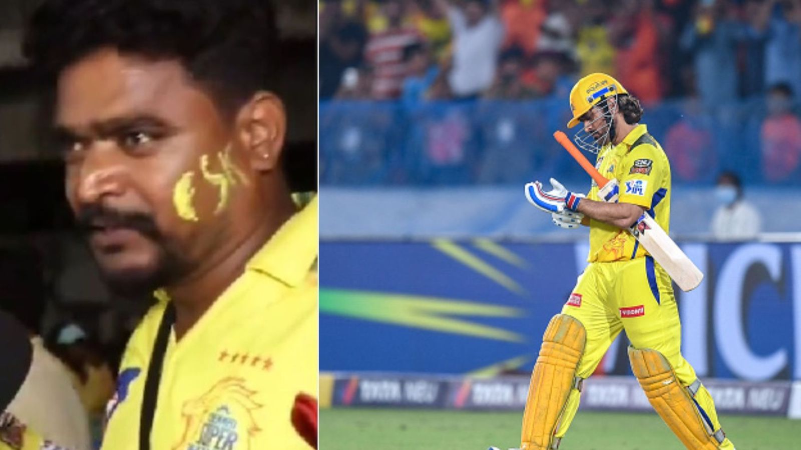 IPL 2024: CSK के सुपरफैन ने टिकटों पर खर्च किए 64,000 रुपए, धोनी को देखने के लिए उड़ा दी बेटी की पूरी स्कूल फीस IPL 2024: CSK के सुपरफैन ने टिकटों पर खर्च किए 64,000 रुपए, धोनी को देखने के लिए उड़ा दी बेटी की पूरी स्कूल फीस