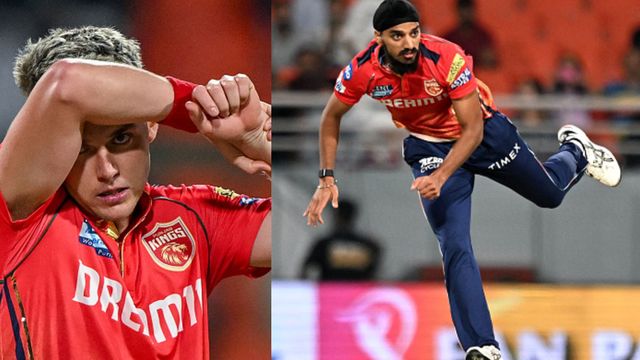 PBKS vs RR : आखिरी 5 गेंद पर अर्शदीप ने लुटाए 14 रन, हार के बाद पंजाब के कप्तान सैम करन का दर्द आया बाहर, कहा - निराश हूं क्योंकि... IPL 2024 में मैच के दौरान सैम करन और दूसरी तरफ गेंदबाजी एक्शन के दौरान अर्शदीप सिंह