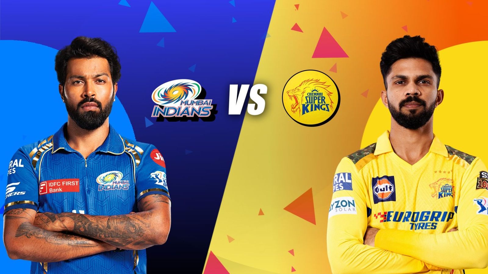 MI vs CSK : हार्दिक पंड्या ने जीता टॉस, चेन्नई सुपर किंग्स में यॉर्कर किंग की हुई वापसी, जानें दोनों टीमों की Playing XI MI vs CSK : हार्दिक पंड्या ने जीता टॉस, चेन्नई सुपर किंग्स में यॉर्कर किंग की हुई वापसी, जानें दोनों टीमों की Playing XI