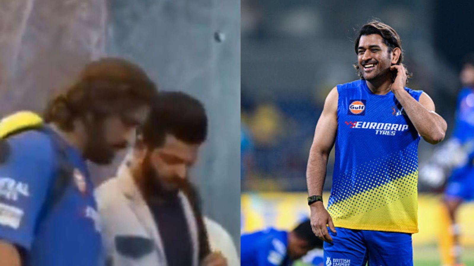 IPL 2024: सीढ़ी से नहीं उतर पा रहे थे चोटिल एमएस धोनी, 'चिन्ना थाला' सुरेश रैना ने मदद के लिए बढ़ाया हाथ, VIDEO ने मचाई धूम IPL 2024: सीढ़ी से नहीं उतर पा रहे थे चोटिल एमएस धोनी, 'चिन्ना थाला' सुरेश रैना ने मदद के लिए बढ़ाया हाथ, VIDEO ने मचाई धूम