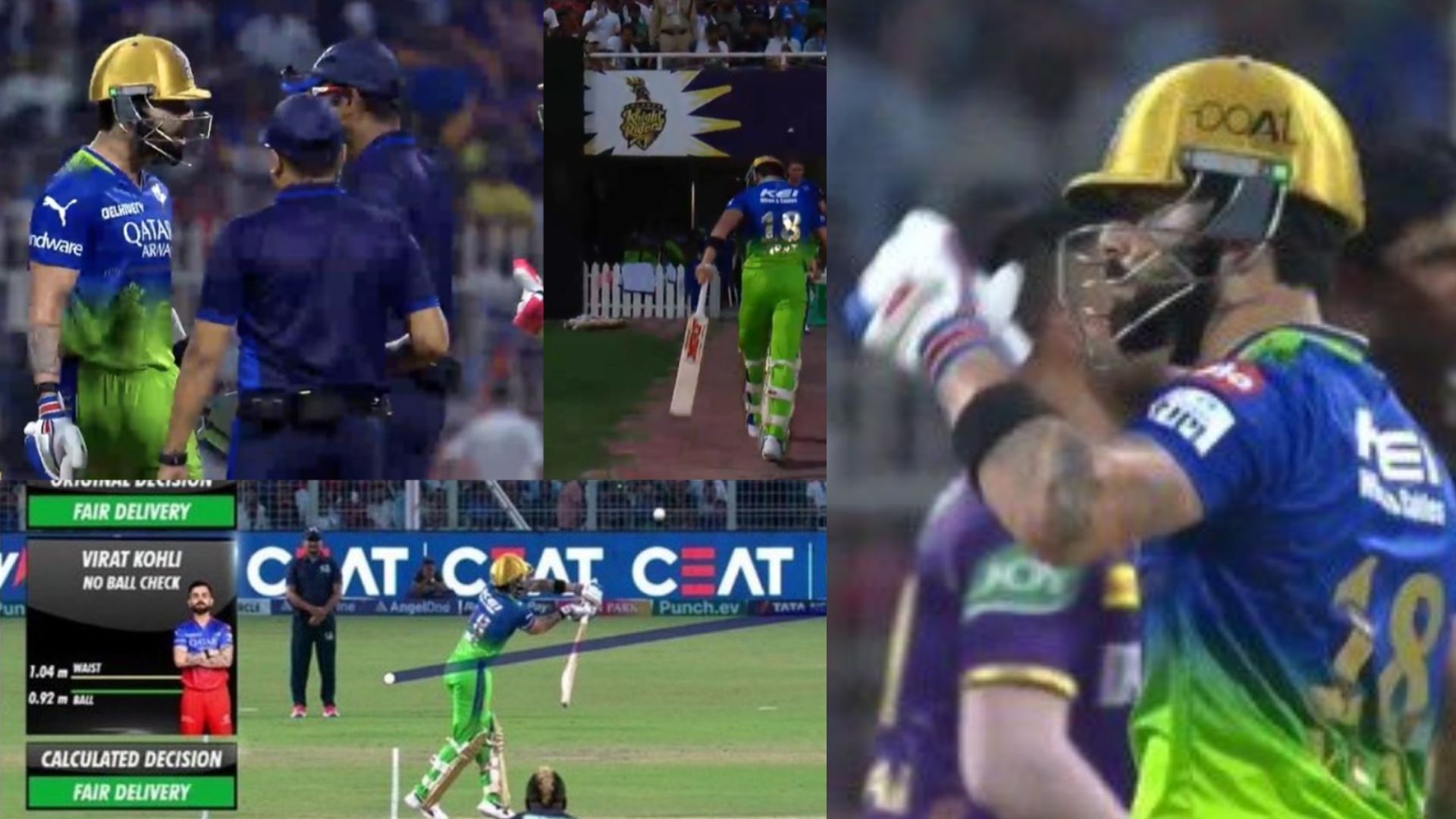 Virat Kohli : IPL 2024 की क्या है ये नई तकनीक और नियम? जिससे विराट कोहली आउट होने से झल्लाकर गए पवेलियन, जानें पूरा मामला Virat Kohli : IPL 2024 की क्या है ये नई तकनीक और नियम? जिससे विराट कोहली आउट होने से झल्लाकर गए पवेलियन, जानें पूरा मामला