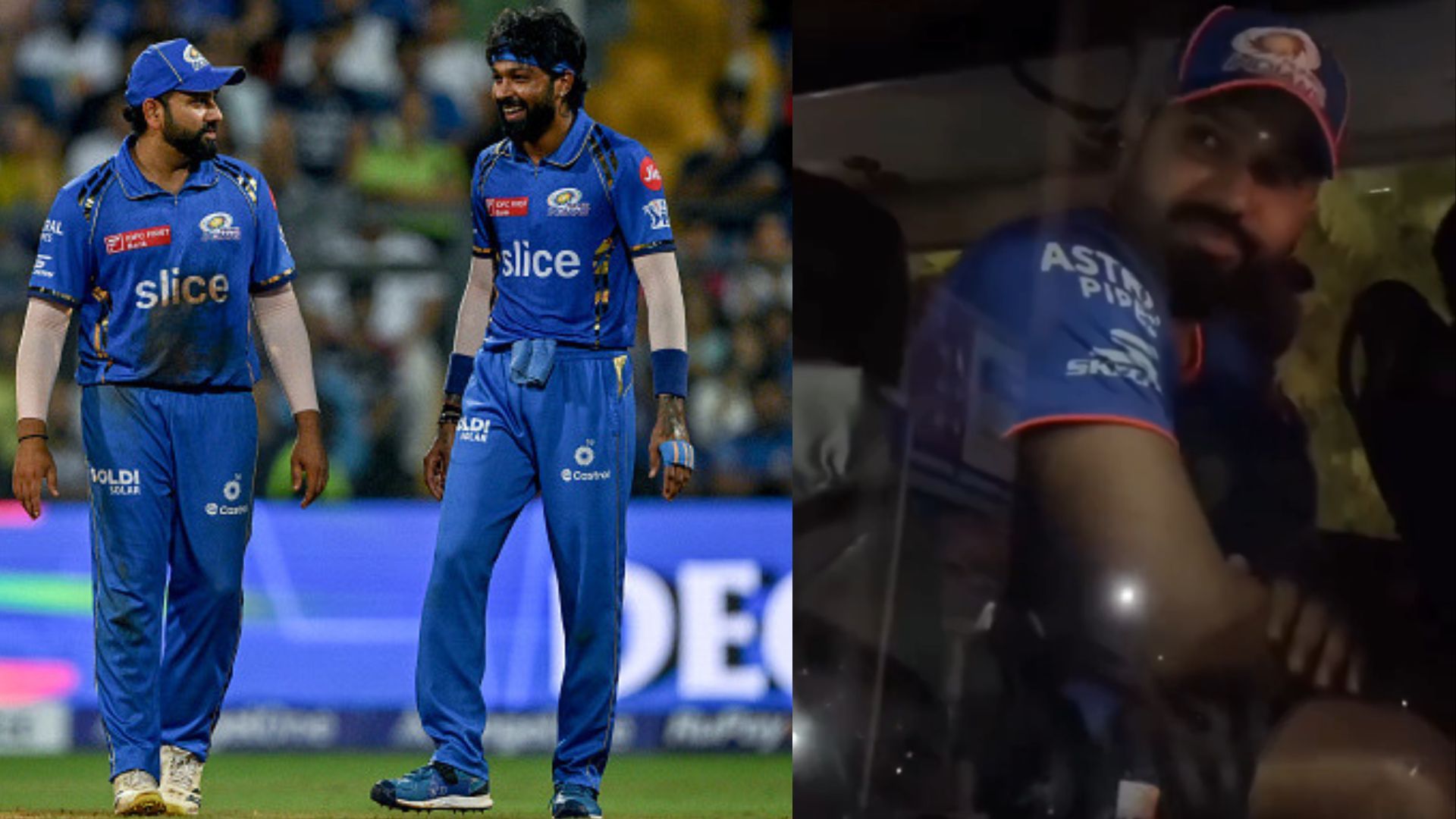 RR vs MI : 'हमारा कैप्टन कैसा हो, रोहित शर्मा जैसा हो', मुंबई इंडियंस की हार के बाद जयपुर में जमकर हुई नारेबाजी, हिटमैंन ने फैंस के सामने...देखें Video 