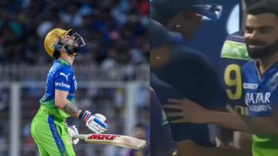 KKR vs RCB: विराट कोहली के नए वीडियो से खेलभावना पर उठे सवाल, नो बॉल विवाद के बाद अंपायर के साथ की थी ऐसी हरकत, VIDEO आउट होने के बाद कोहली का रिएक्शन, अंपायरों से हाथ न मिलाते हुए विराट