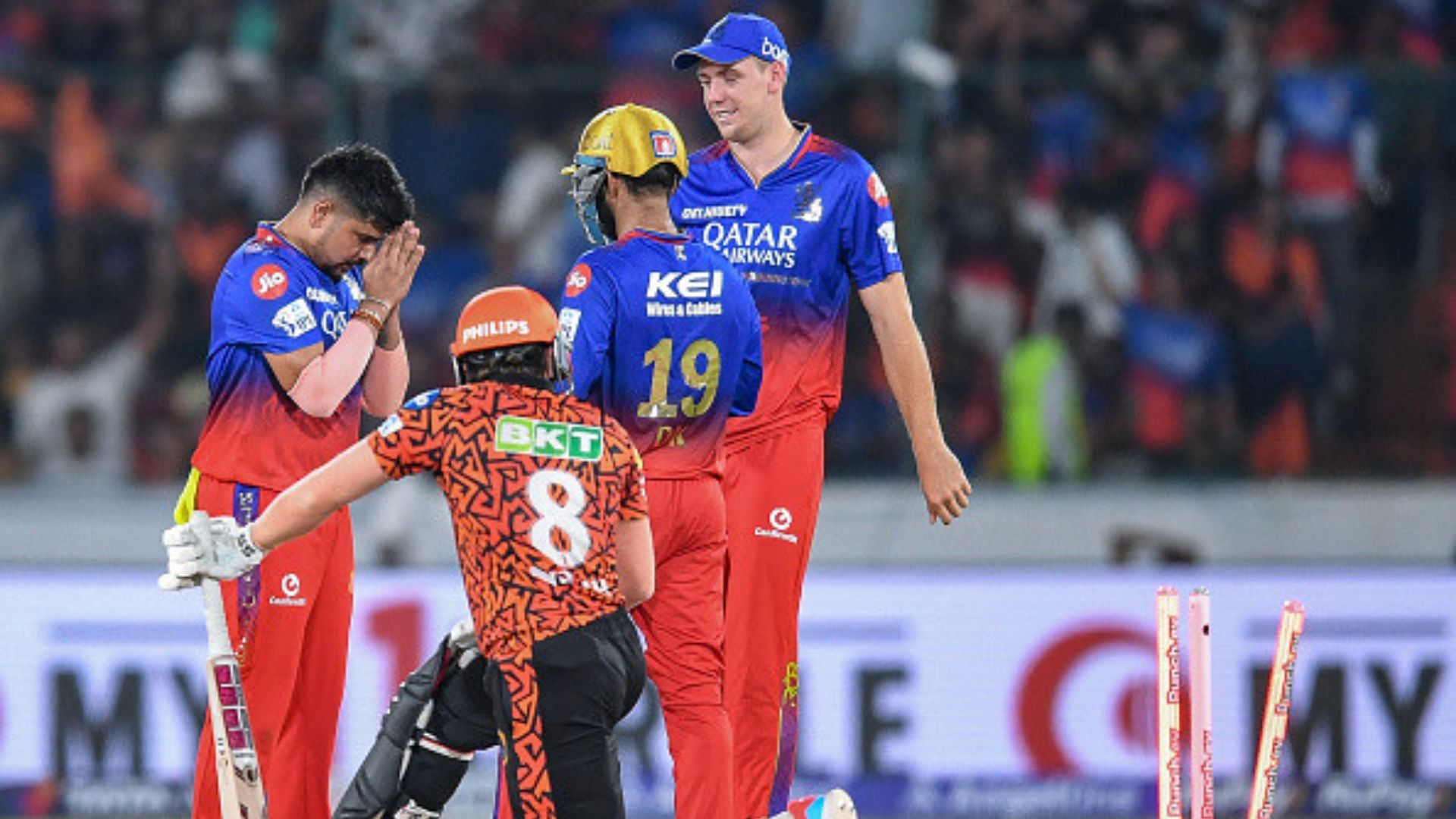 SRH vs RCB: पाटीदार के धमाके के बाद स्पिनर्स ने काटा बवाल, आरसीबी को 1 महीने और लगातार 6 हार बाद मिली दूसरी जीत, सनराइजर्स हैदराबाद को 35 रन से हराया