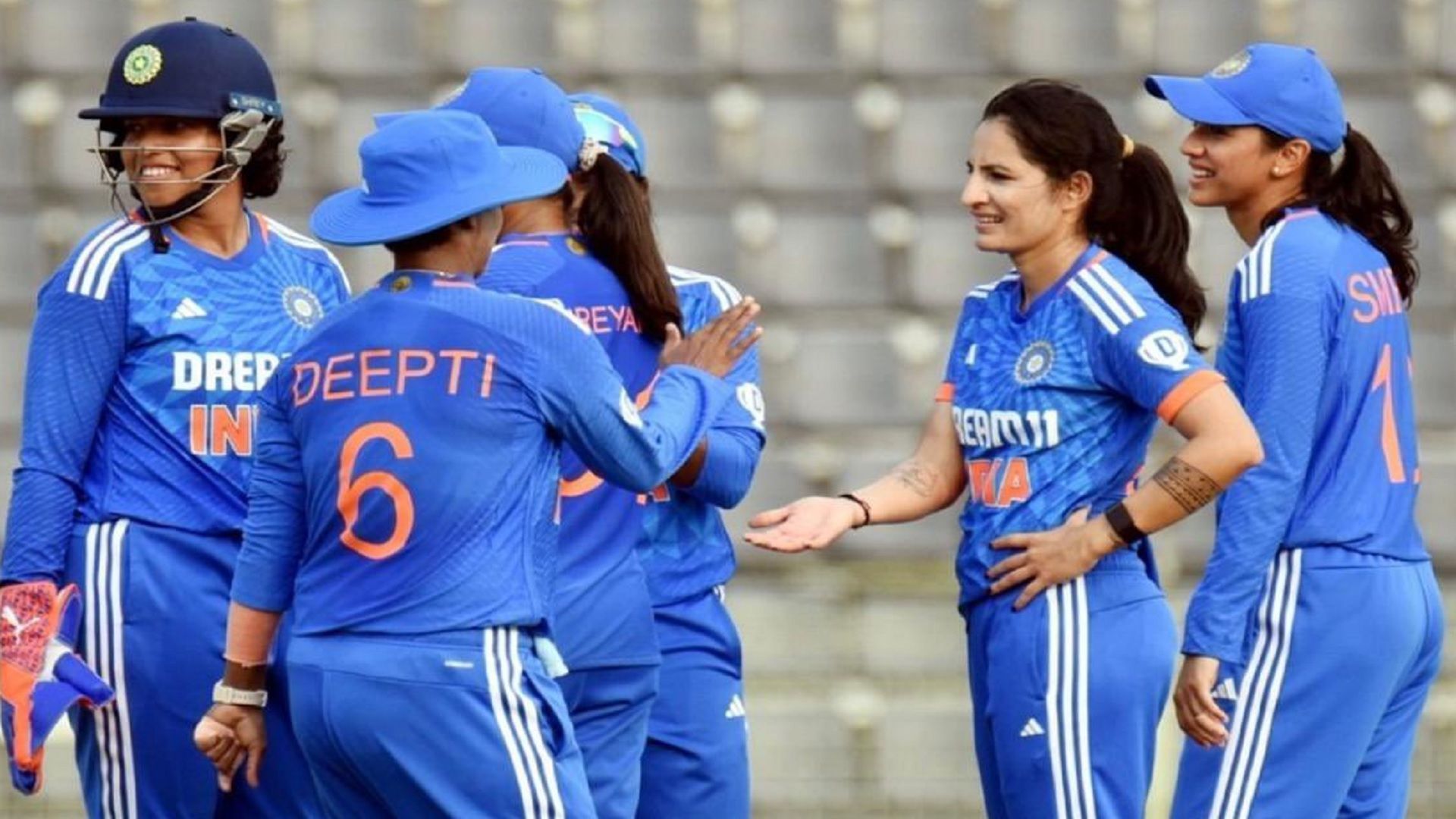 भारत का बांग्‍लादेश के खिलाफ सीरीज पर कब्‍जा (PC: BCCI)