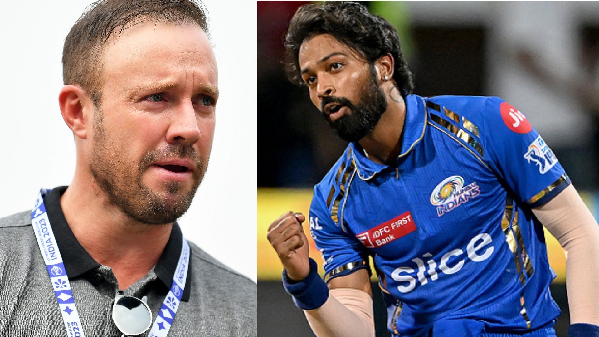 'हार्दिक पंड्या की कप्तानी अहंकार से भरी',  MI के कप्तान को लताड़ते हुए बोले डिविलियर्स- वो खुद को बहादुर दिखाने की कोशिश करते हैं, हमेशा सीना तान के...  'हार्दिक पंड्या की कप्तानी अहंकार से भरी',  MI के कप्तान को लताड़ते हुए बोले डिविलियर्स- वो खुद को बहादुर दिखाने की कोशिश करते हैं, हमेशा सीना तान के...