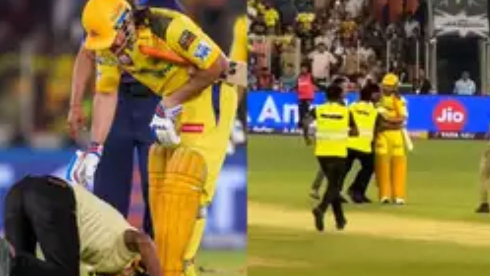 महेंद्र सिंह धोनी के पैर छूने वाला फैन हुआ गिरफ्तार, पुलिस ने की कड़ी कार्रवाई, जानिए क्या है मामला? महेंद्र सिंह धोनी के पैर छूने वाला फैन हुआ गिरफ्तार, पुलिस ने की कड़ी कार्रवाई, जानिए क्या है मामला?