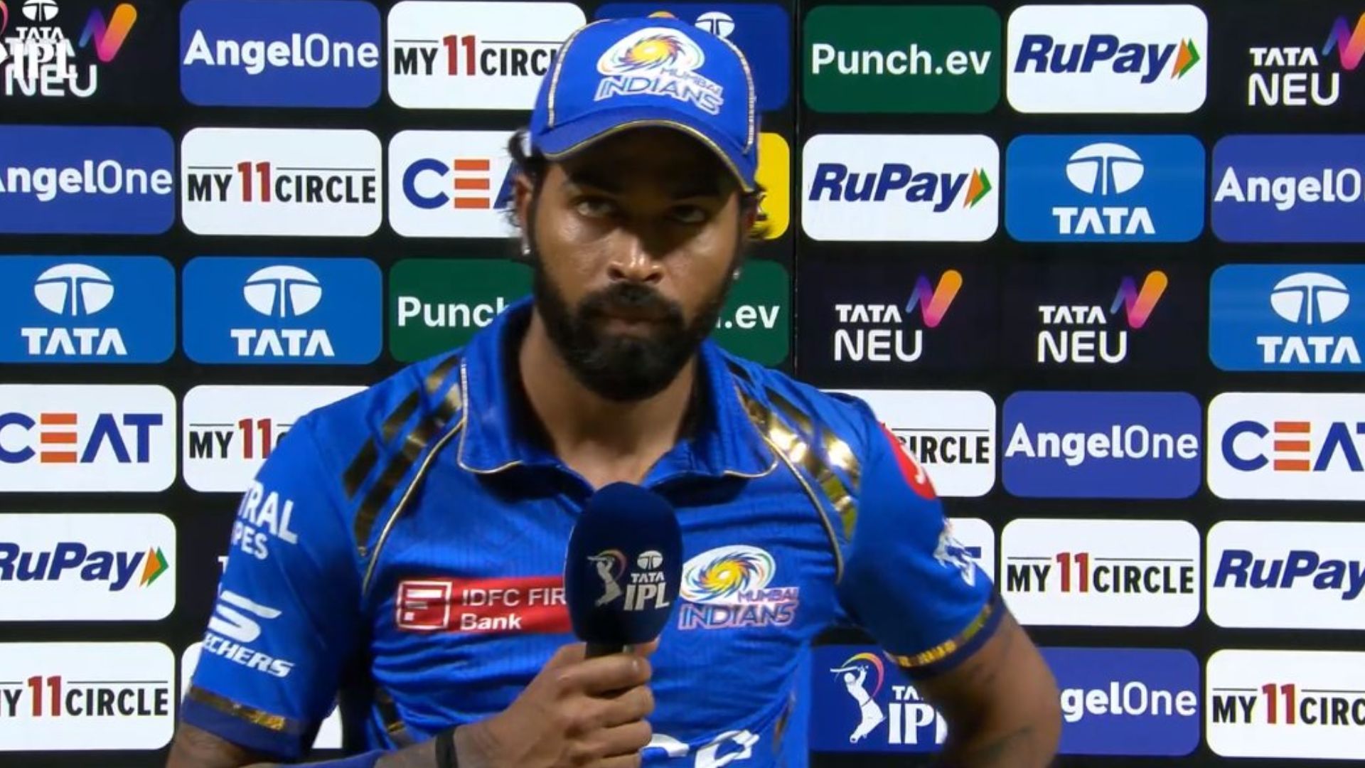 KKR vs MI : हार्दिक पंड्या ने केकेआर के सामने हार के बाद पूरी टीम पर साधा निशाना, कहा - मैंने जैसा प्लान किया वैसा खेला नहीं तो...