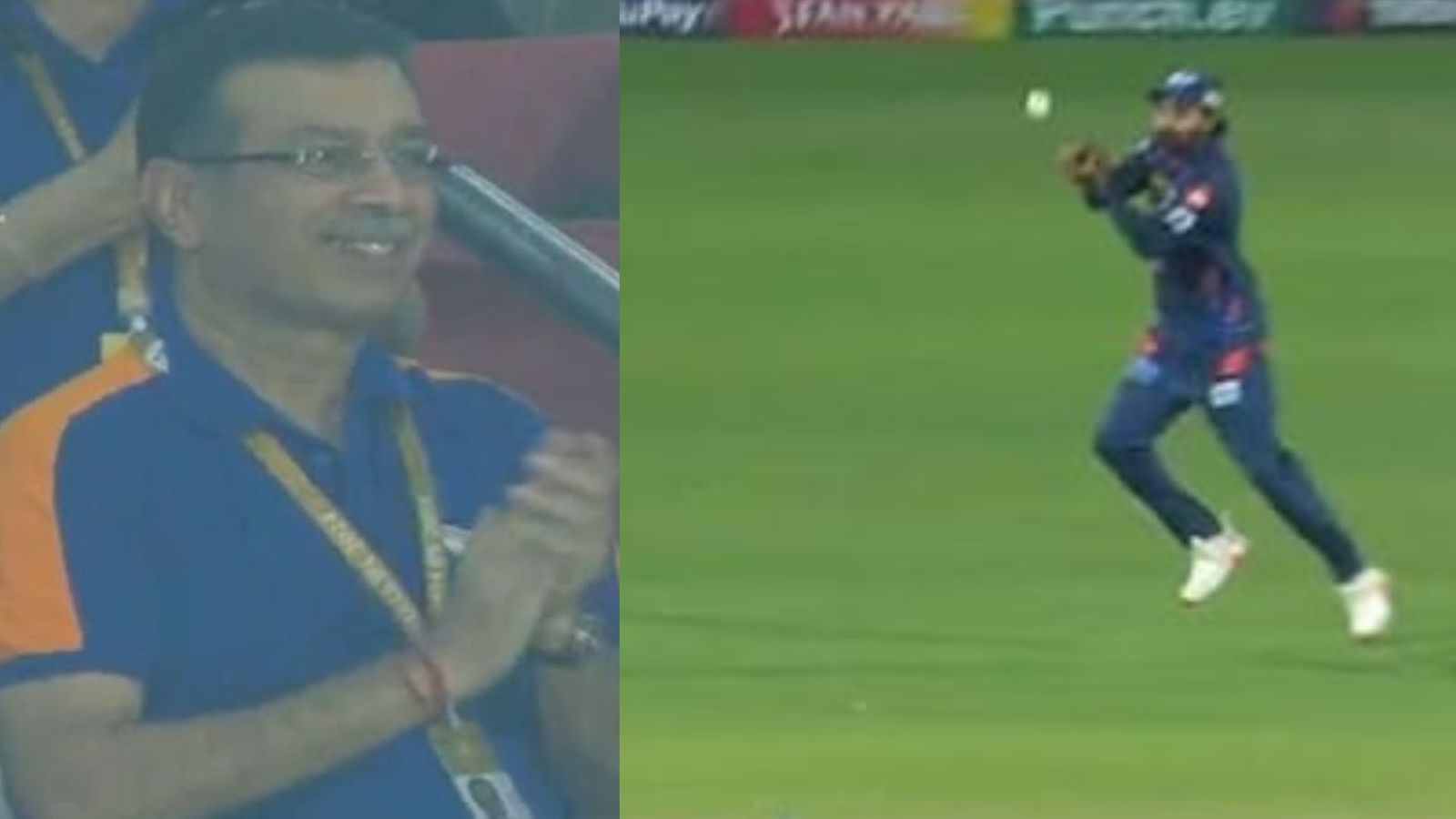 Rahul- Goenka: पहले डांट और अब ताली, एक हफ्ते के भीतर बदल गया संजीव गोयनका का बर्ताव, केएल राहुल के लिए कुर्सी से खड़े होकर दी शाबाशी, VIDEO Rahul- Goenka: पहले डांट और अब ताली, एक हफ्ते के भीतर बदल गया संजीव गोयनका का बर्ताव, केएल राहुल के लिए कुर्सी से खड़े होकर दी शाबाशी, VIDEO