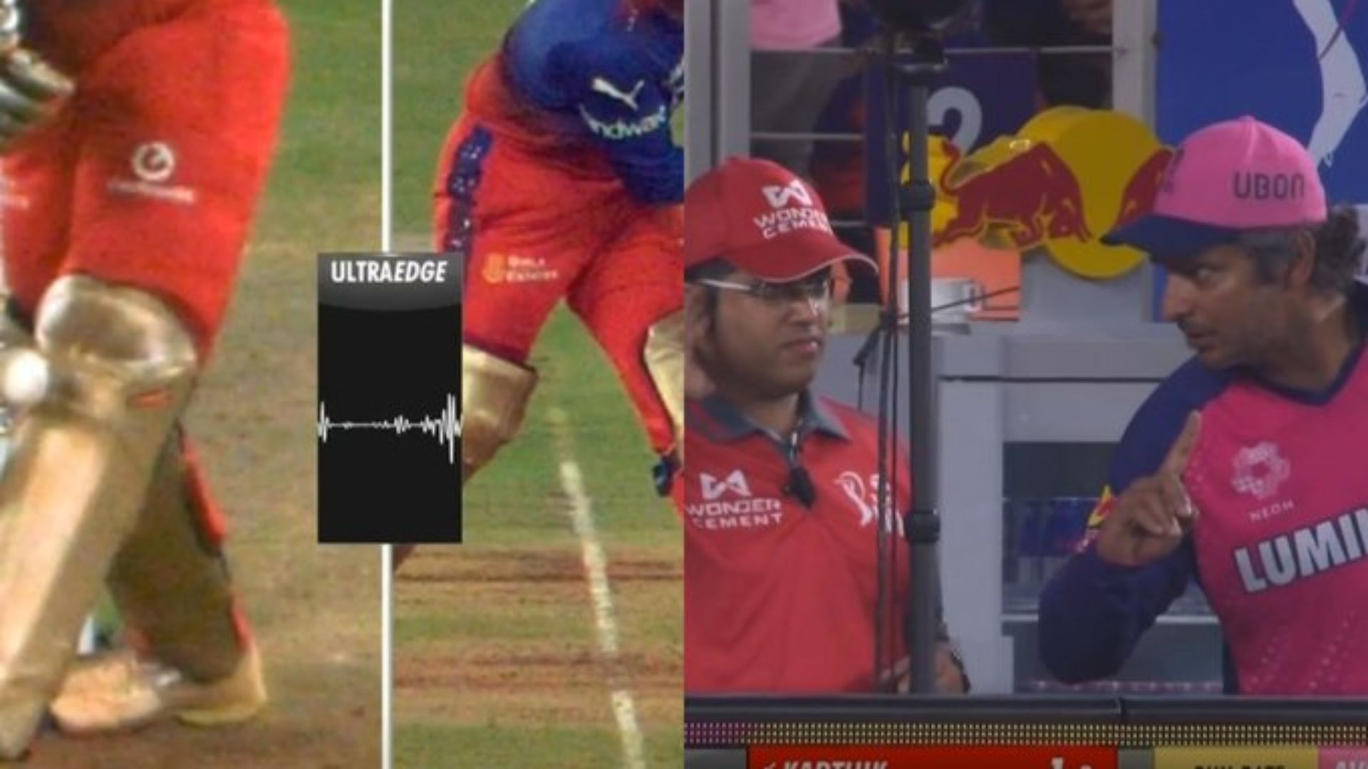 RR vs RCB: दिनेश कार्तिक को थर्ड अंपायर ने दिया नॉटआउट तो विस्मित रह गए राजस्थान रॉयल्स के खिलाड़ी, कुमार संगकारा ने गुस्से में अंपायर को...