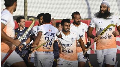 FIH Pro League: हरमनप्रीत की हैट्रिक से जीत की पटरी पर लौटी टीम इंडिया, अर्जेंटीना को एक गोल के अंतर से हराया कप्तान हरमनप्रीत सिंह की हैट्रिक (PC: Hockey India)