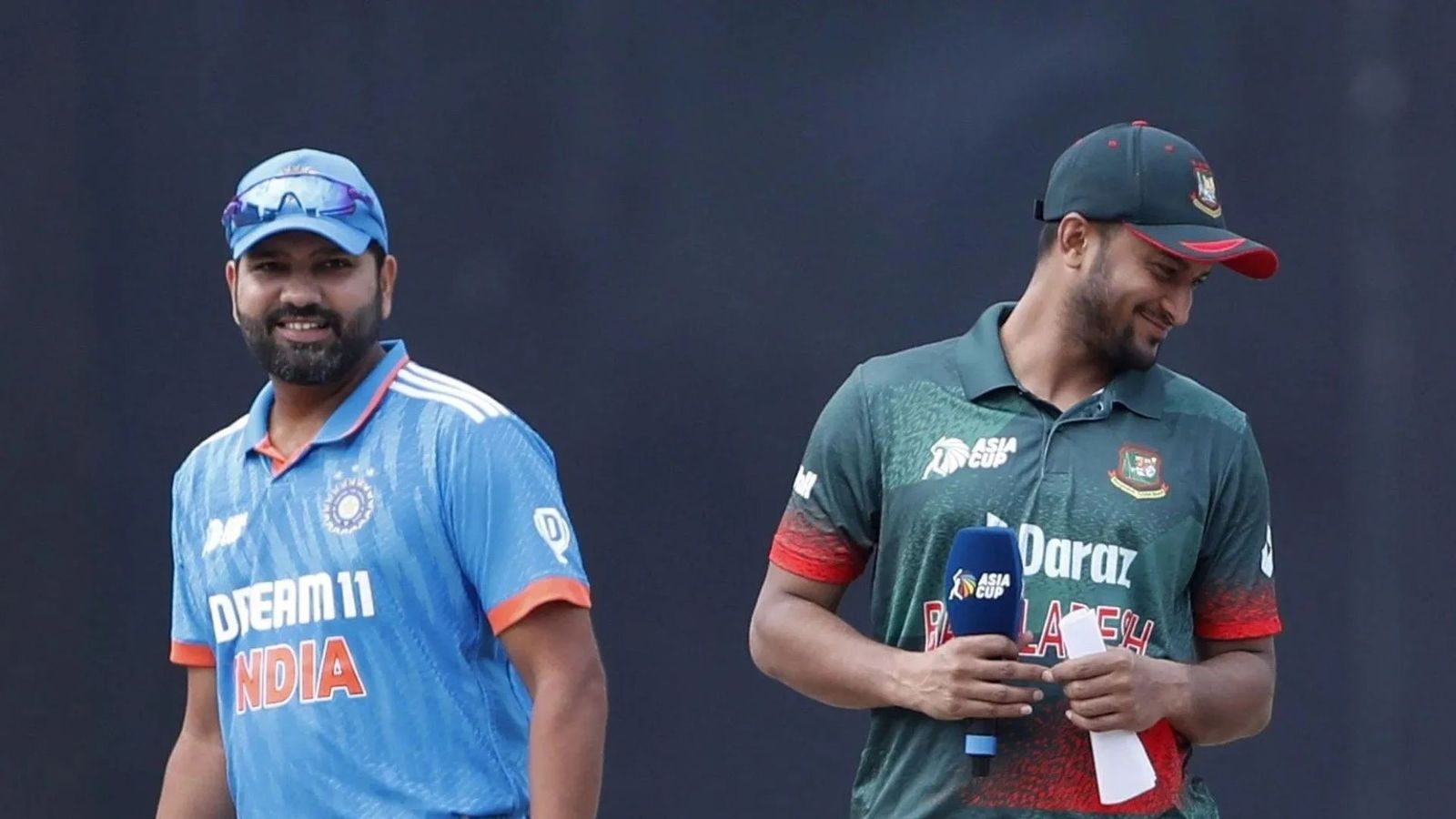 T20 WC, IND vs BAN : भारत-बांग्लादेश के बीच वॉर्मअप मैच से पहले रोहित शर्मा के मुरीद हुए शाकिब अल हसन, कहा - वो अकेले दम पर... T20 WC, IND vs BAN : भारत-बांग्लादेश के बीच वॉर्मअप मैच से पहले रोहित शर्मा के मुरीद हुए शाकिब अल हसन, कहा - वो अकेले दम पर...