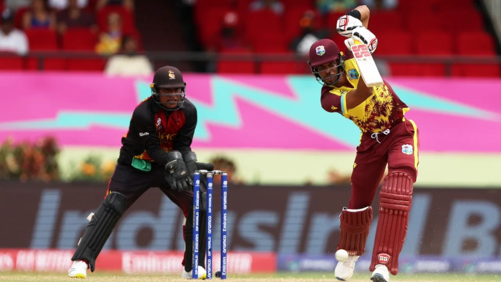 WI vs PNG: 20वें नंबर की टीम ने 137 के लक्ष्य में छुड़ाए वेस्ट इंडीज के पसीने, 19वें ओवर में मिली दो बार की वर्ल्ड चैंपियन को जीत