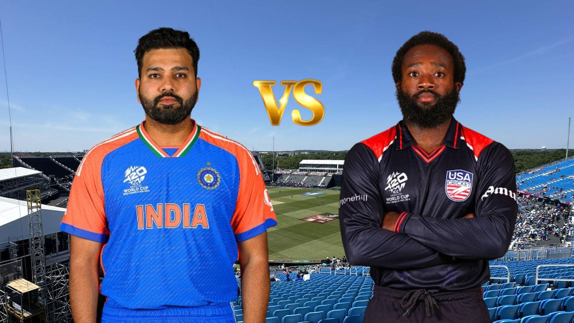 IND vs USA : रोहित शर्मा ने जीता टॉस, अमेरिका को लगा बड़ा झटका और कप्तान हुआ मैच से बाहर, जानिए दोनों टीमों की Playing XI
