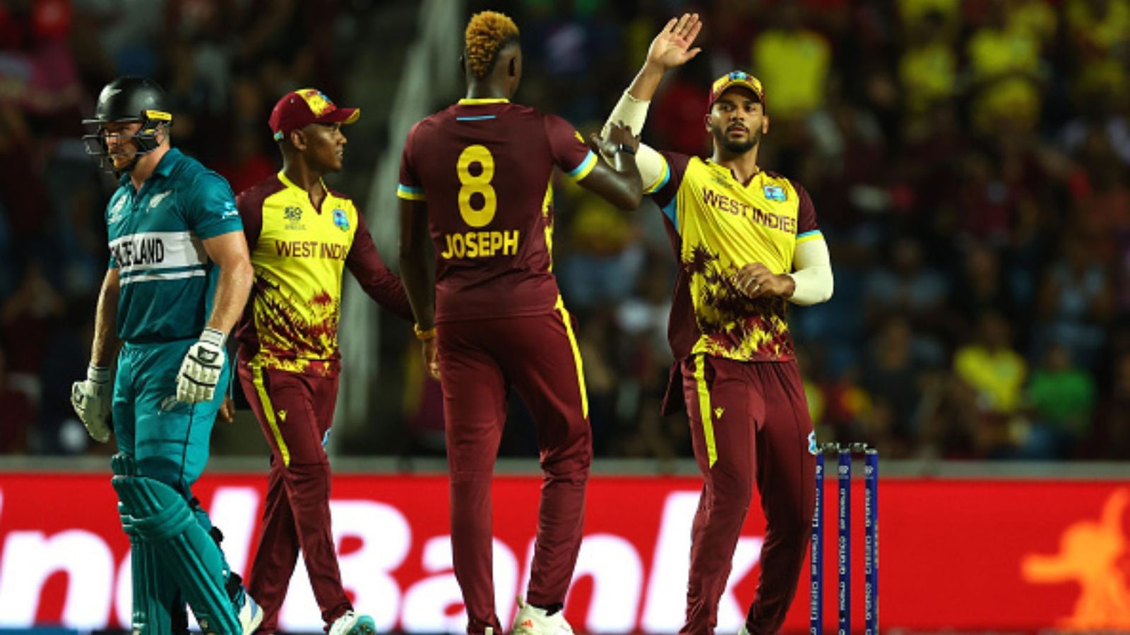 T20 WC 2024 NZ vs WI: वेस्ट इंडीज की जीत में छिपा है रोहित शर्मा की टीम इंडिया का फायदा, जानें कैसे? T20 WC 2024 NZ vs WI: वेस्ट इंडीज की जीत में छिपा है रोहित शर्मा की टीम इंडिया का फायदा, जानें कैसे?