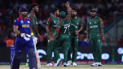 BAN vs NEP: 4 ओवर, 7 रन और चार विकेट, तंजीम हसन साकिब के दम पर बांग्लादेश ने सुपर 8 में बनाई जगह, नेपाल को 21 रन से हराया विकेट का जश्न मनाते तंजीम हसन साकिब