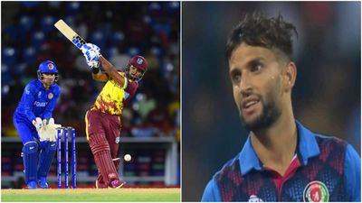 AFG vs WI: 6,6,6...निकोलस पूरन ने एक ओवर में ठोके 36 रन, देखते रह गए अजमतुल्लाह, युवराज सिंह की बराबरी की छक्का लगाते निकोलस पूरन, कप्तान की तरफ देखते उमरजई