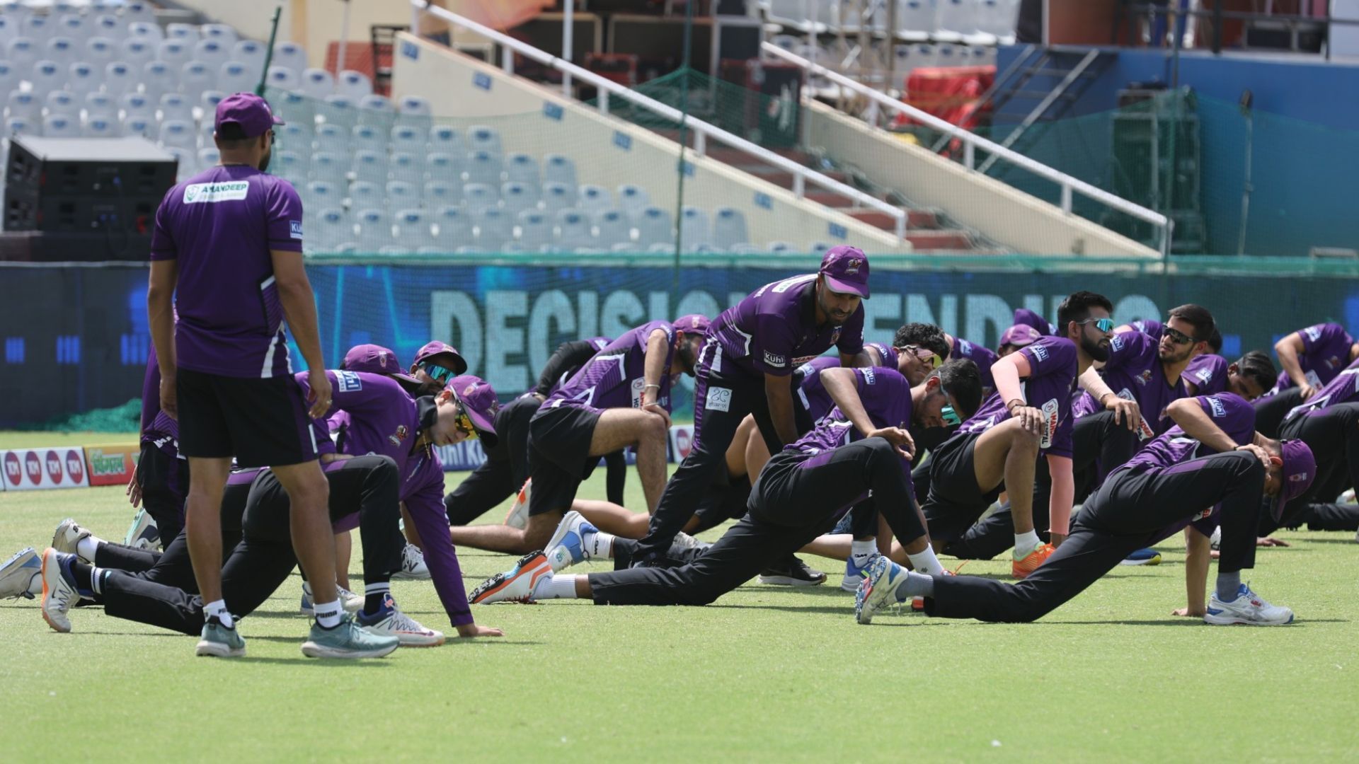 Sher E Punjab T20 Cup 2024 कप के दौरान एग्री किंग्स नाइट्स की टीम के खिलाड़ी 