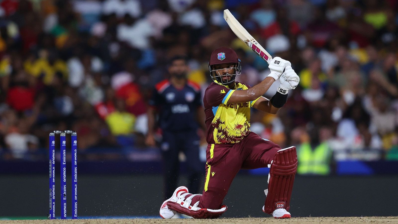 WI vs USA: 4 चौके, 8 छक्के, शाई होप की 82 रन की तूफानी पारी में उड़ा अमेरिका, वेस्टइंडीज ने नौ विकेट से चटाई धूल WI vs USA: 4 चौके, 8 छक्के, शाई होप की 82 रन की तूफानी पारी में उड़ा अमेरिका, वेस्टइंडीज ने नौ विकेट से चटाई धूल