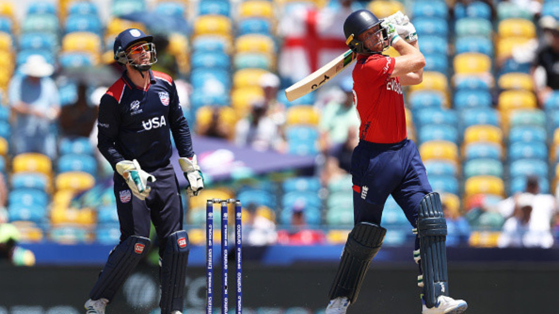 USA vs ENG: जॉस बटलर ने ठोका 104 मीटर लंबा सिक्स और तोड़ डाला सोलर पैनल, देखिए Video
