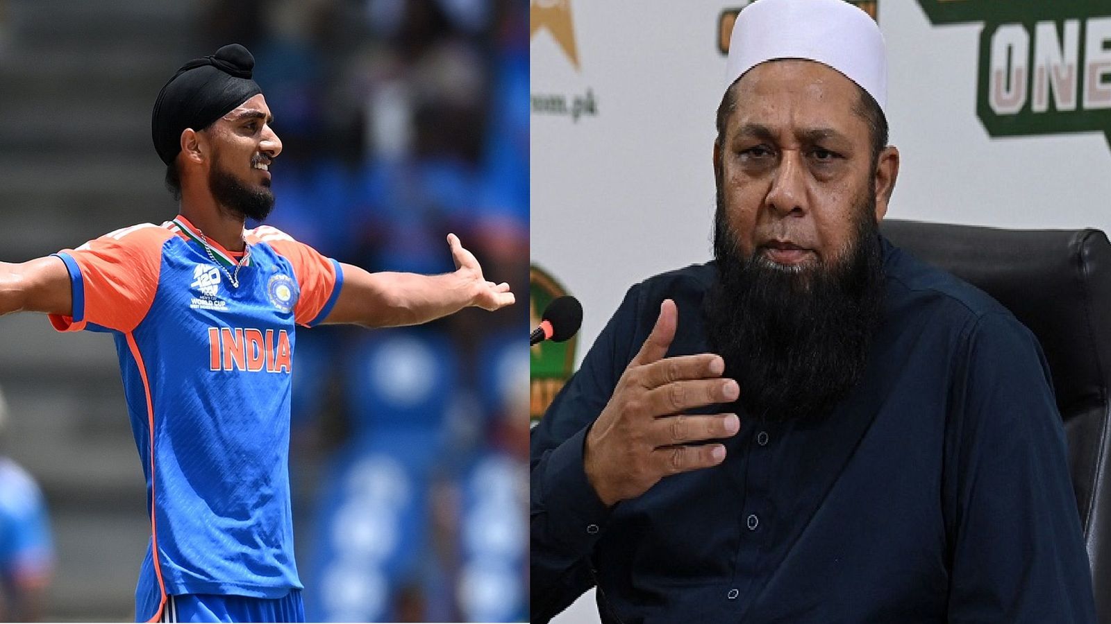 T20 World Cup में भारत का प्रदर्शन देख खिसियाया पाकिस्तान, इंजमाम और मैच फिक्सर कप्तान ने अर्शदीप पर लगाया बॉल टेंपरिंग का आरोप T20 World Cup में भारत का प्रदर्शन देख खिसियाया पाकिस्तान, इंजमाम और मैच फिक्सर कप्तान ने अर्शदीप पर लगाया बॉल टेंपरिंग का आरोप