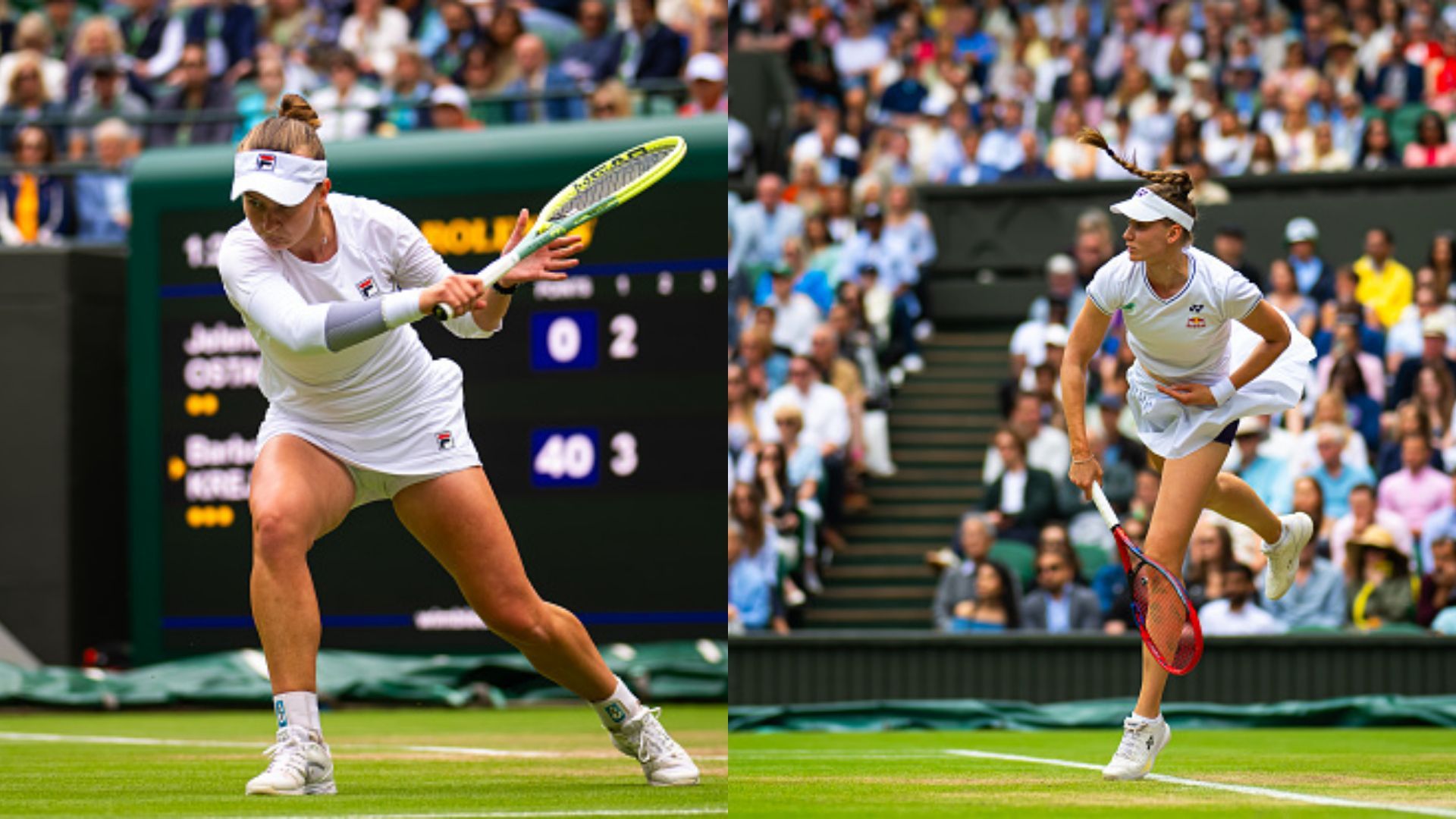 Wimbledon: बारबोरा क्रेजीकोवा ने जेलेना को हराकर पहली बार सेमीफाइनल में की एंट्री, साल 2022 की विजेता एलिना रिबाकिना ने भी मारी बाजी