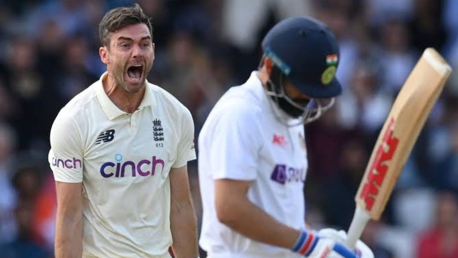 James Anderson : 21 साल बाद जेम्स एंडरसन ने संन्यास लेते ही विराट कोहली का क्यों लिया नाम? कहा - उसे हर गेंद में आउट... James Anderson : 21 साल बाद जेम्स एंडरसन ने संन्यास लेते ही विराट कोहली का क्यों लिया नाम? कहा - उसे हर गेंद में आउट...
