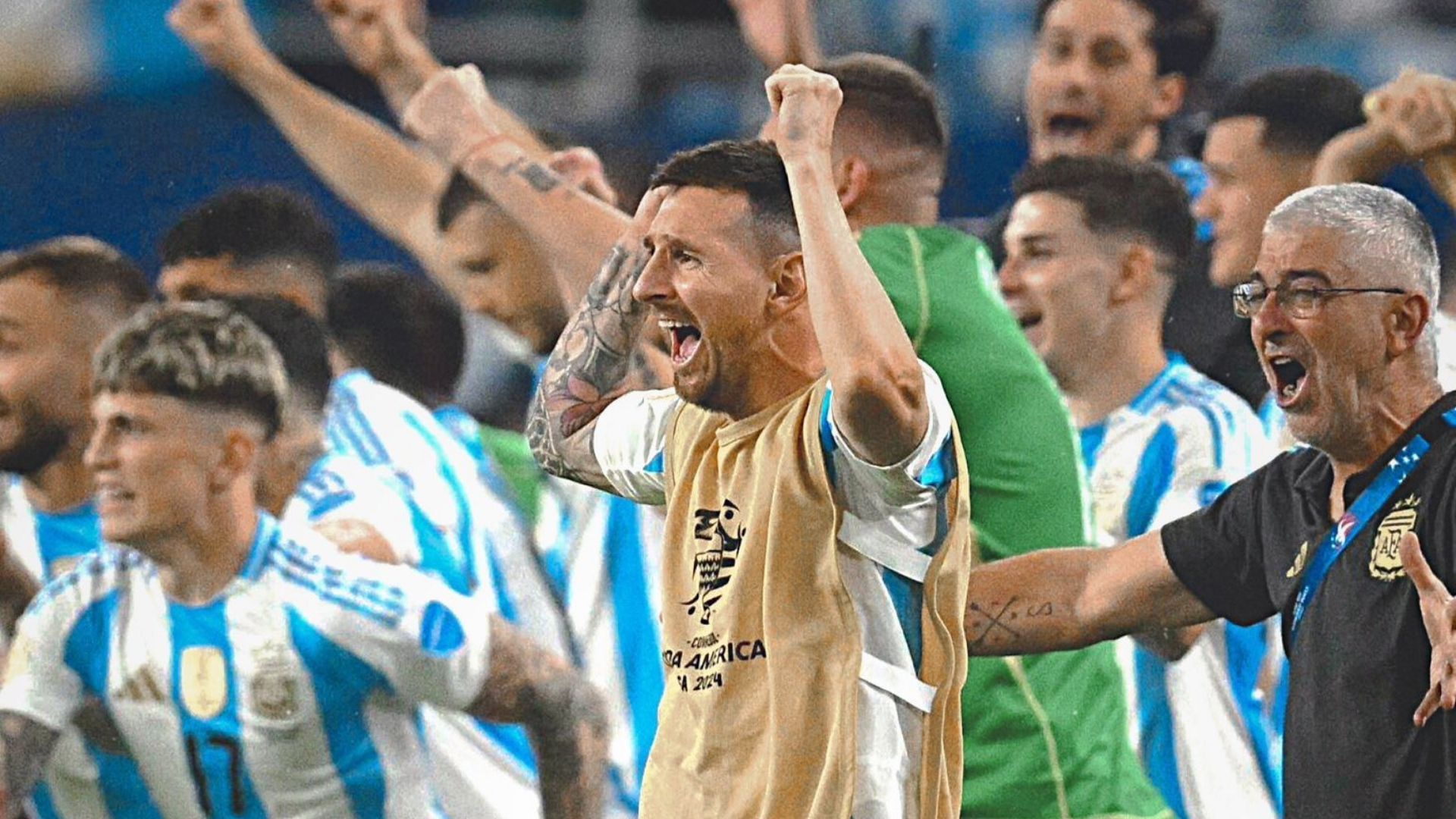 Copa America final: अर्जेंटीना ने कोलंबिया को 1-0 से हराकर 16वीं बार जीता कोपा अमेरिका, 112वें मिनट में छाए लौतारो, 46 मिनट तक बाहर रहे मेसी