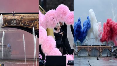 Paris Olympics 2024 : 100 साल बाद सीन नदी में बिखरे खेल और संस्कृति के मोती, बोट से हुई परेड, लेडी गागा ने लूटी महफ़िल, देखें Video Paris Olympics 2024 Opening Ceremony के दौरान लेडी गागा
