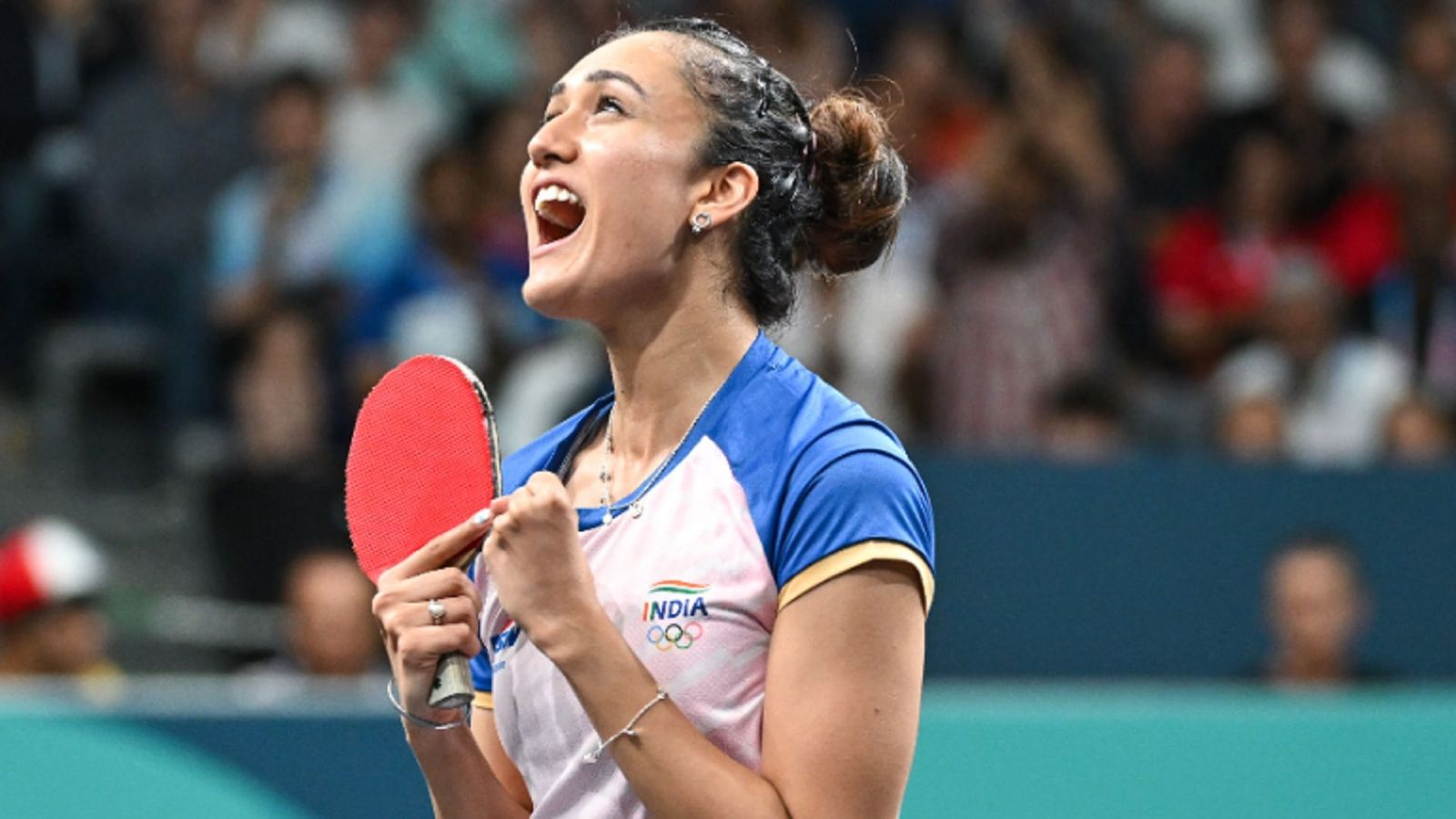 Paris Olympics 2024: मनिका बत्रा का कमाल, टेबल टेनिस के इतिहास में पहली बार किसी भारतीय ने हासिल किया ये मुकाम Paris Olympics 2024: मनिका बत्रा का कमाल, टेबल टेनिस के इतिहास में पहली बार किसी भारतीय ने हासिल किया ये मुकाम