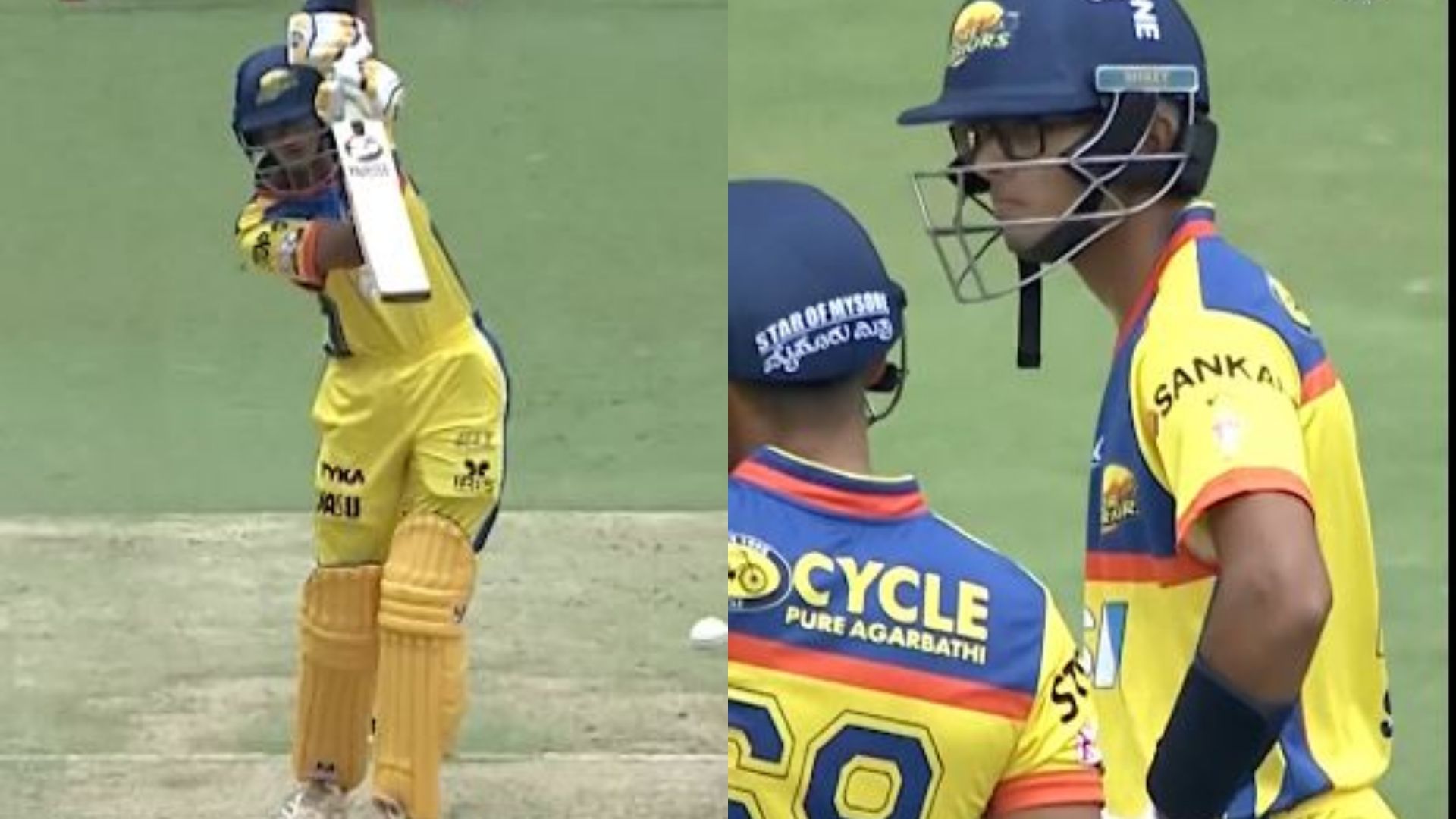 राहुल द्रविड़ के बेटे समित द्रविड़ का टी20 मैच में बवाल, गेंदबाजों के सामने दिखाई अपनी क्लास, फिर भी हार गई टीम, VIDEO