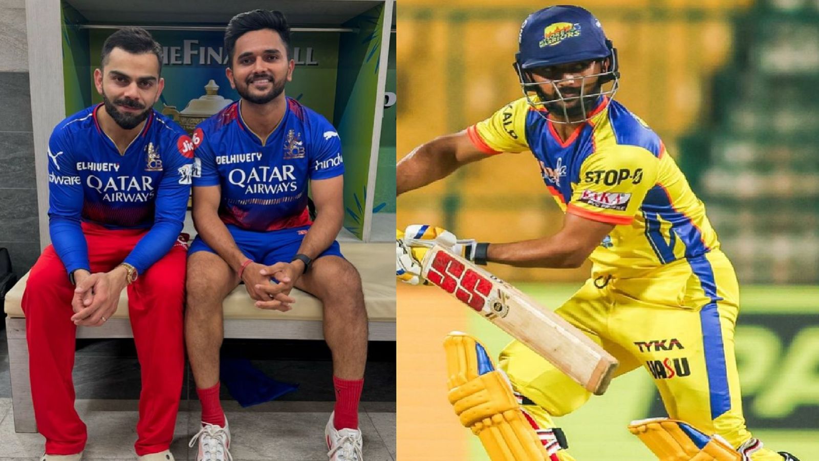 Maharaja Trophy: RCB ने जिसे बेंच पर बैठाए रखा, उसने 13 गेंदों में 44 रन ठोक मैसूर वॉरियर्स को बनाया चैंपियन, फाइनल में बेंगलुरु ब्लास्टर्स को दी शिकस्त Maharaja Trophy: RCB ने जिसे बेंच पर बैठाए रखा, उसने 13 गेंदों में 44 रन ठोक मैसूर वॉरियर्स को बनाया चैंपियन, फाइनल में बेंगलुरु ब्लास्टर्स को दी शिकस्त