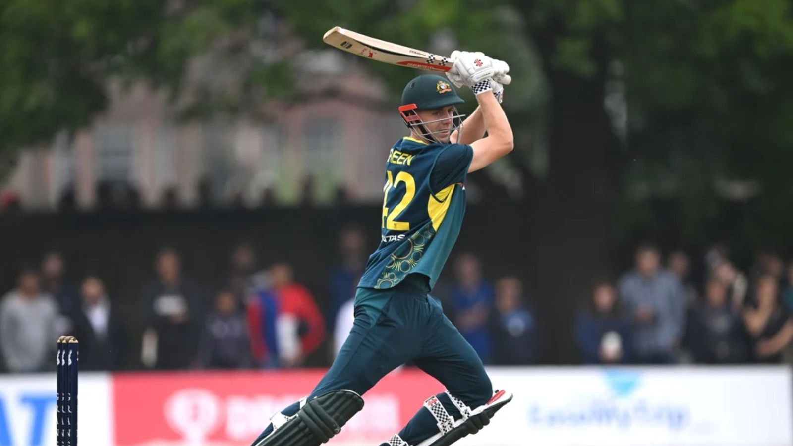 SCO vs AUS: कैमरन ग्रीन के विध्वंसक खेल से ऑस्ट्रेलिया ने स्कॉटलैंड को तीसरे T20I में भी किया तबाह, 3-0 से जीती सीरीज SCO vs AUS: कैमरन ग्रीन के विध्वंसक खेल से ऑस्ट्रेलिया ने स्कॉटलैंड को तीसरे T20I में भी किया तबाह, 3-0 से जीती सीरीज