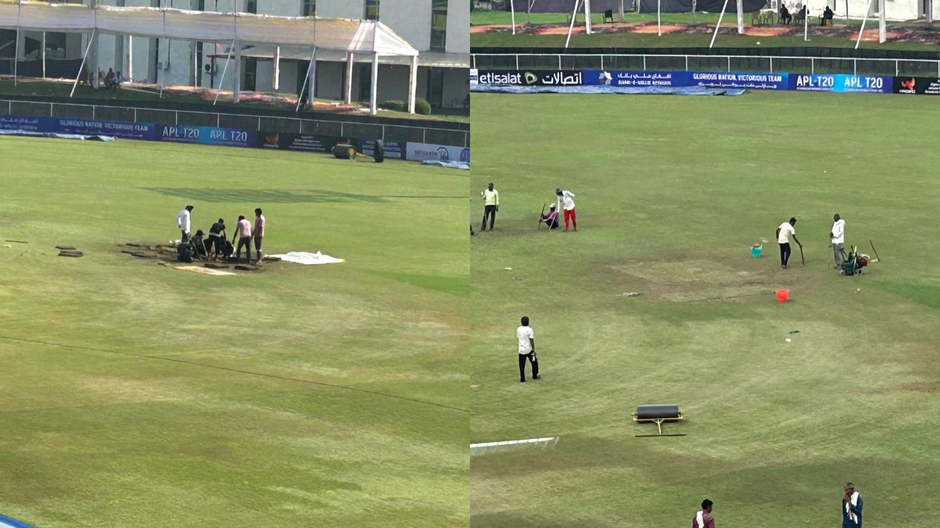 AFG vs NZ: टैंट हाउस से किराए पर आए कवर्स, एक गीले पैच को ठीक करने में ग्राउंड स्टाफ को लग गए 8 घंटे, जानें लेटेस्ट अपडेट
