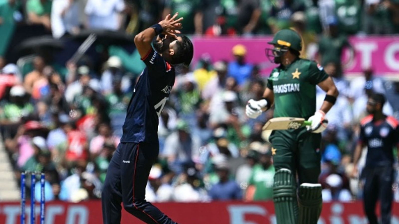 'पाकिस्तान को हम फिर से हराएंगे', अमेरिका के पाकिस्तानी तेज गेंदबाज ने ही बाबर आजम की टीम को चेताया, दिया ये बेबाक बयान 'पाकिस्तान को हम फिर से हराएंगे', अमेरिका के पाकिस्तानी तेज गेंदबाज ने ही बाबर आजम की टीम को चेताया, दिया ये बेबाक बयान