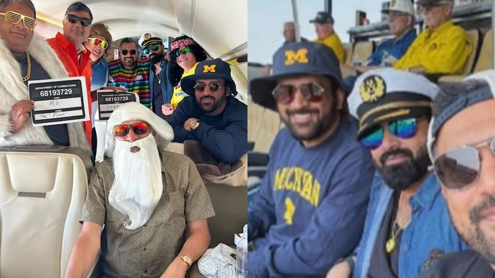 एमएस धोनी अमेरिका में दोस्तों संग खूब उड़ा रहे हैं मौज, प्राइवेट जेट, NFL मैच और अलग तरह का लुक वायरल, VIDEO एमएस धोनी अमेरिका में दोस्तों संग खूब उड़ा रहे हैं मौज, प्राइवेट जेट, NFL मैच और अलग तरह का लुक वायरल, VIDEO