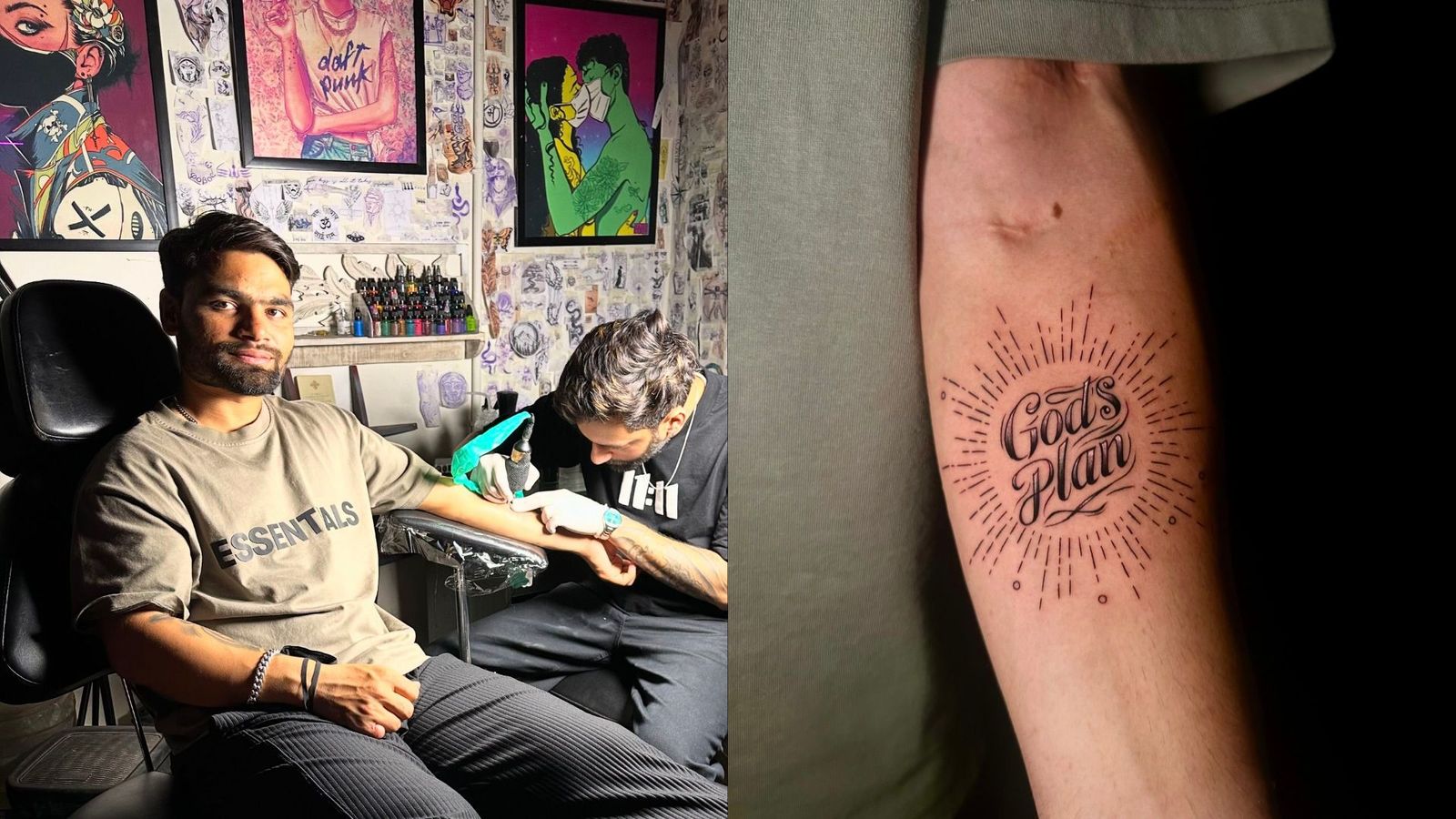 रिंकू सिंह ने फिर किया यश दयाल को ट्रोल, शरीर पर गुदवाया 'गॉड्स प्लान' का टैटू, इस तरह दिखाई 5 छक्कों की झलक रिंकू सिंह ने फिर किया यश दयाल को ट्रोल, शरीर पर गुदवाया 'गॉड्स प्लान' का टैटू, इस तरह दिखाई 5 छक्कों की झलक