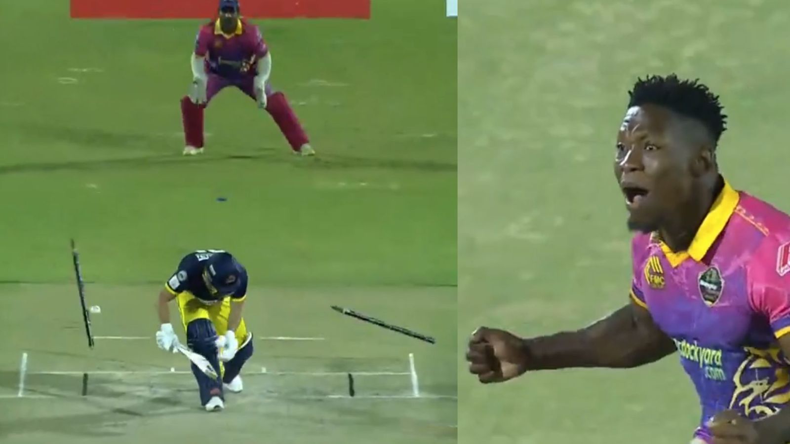 ज़िम्बाब्वे के गेंदबाज ने डेविड वॉर्नर के उड़ाए होश! घातक यॉर्कर से किया क्लीन बोल्ड, Video हुआ वायरल ज़िम्बाब्वे के गेंदबाज ने डेविड वॉर्नर के उड़ाए होश! घातक यॉर्कर से किया क्लीन बोल्ड, Video हुआ वायरल