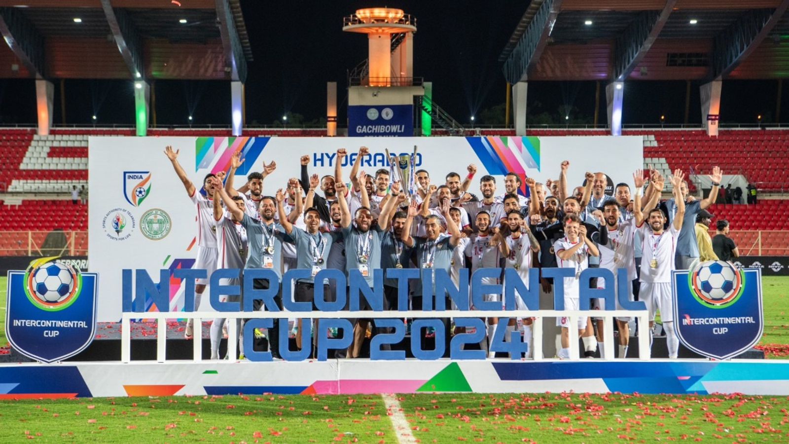 Intercontinental Cup: भारतीय टीम को 3-0 से हराकर सीरिया ने जीता खिताब Intercontinental Cup: भारतीय टीम को 3-0 से हराकर सीरिया ने जीता खिताब